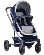Дитяча коляска-трансформер Lorelli S-500 з автокріслом blue travelling